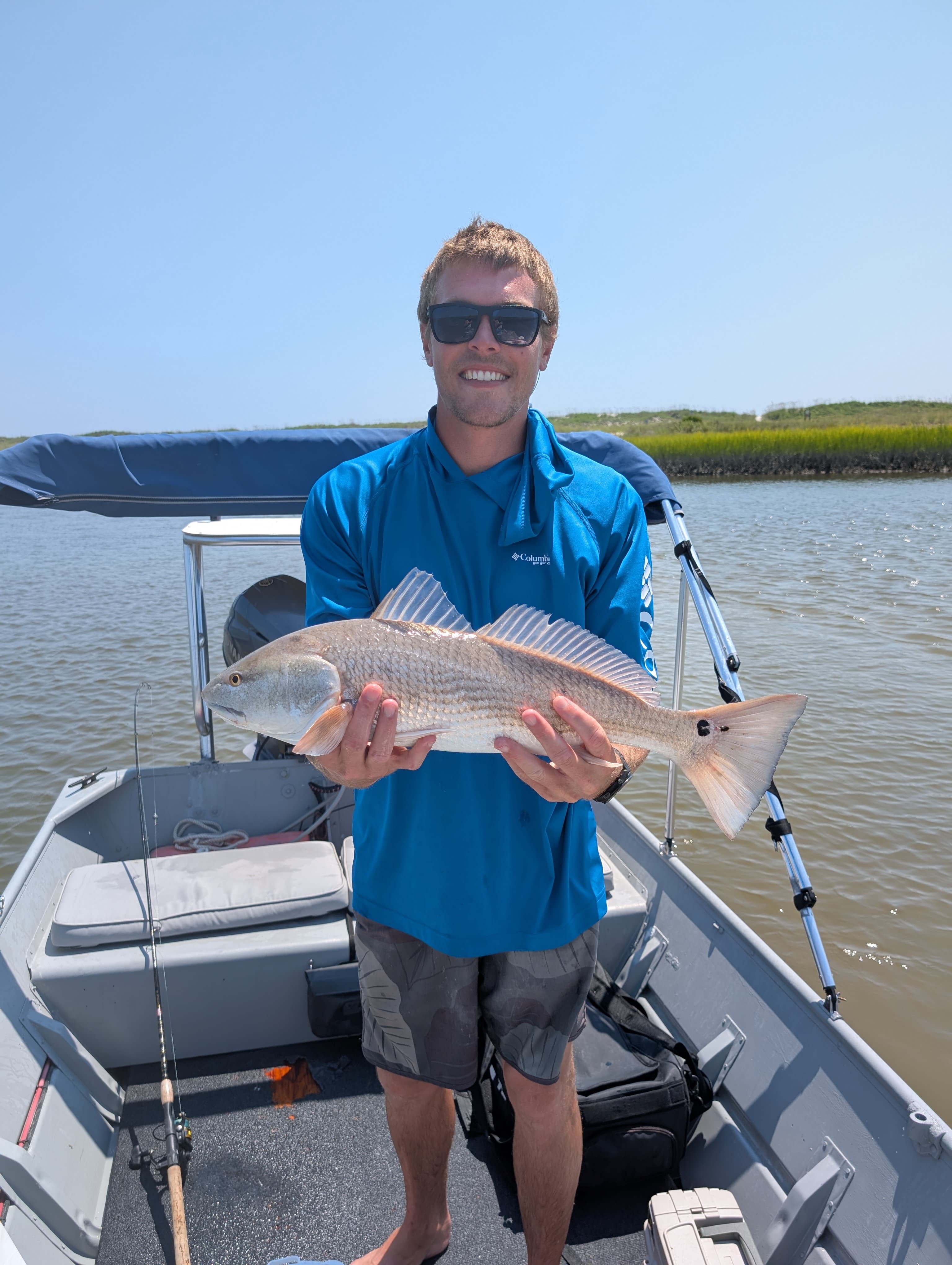 Masonboro Spot Catch redfish charter photo