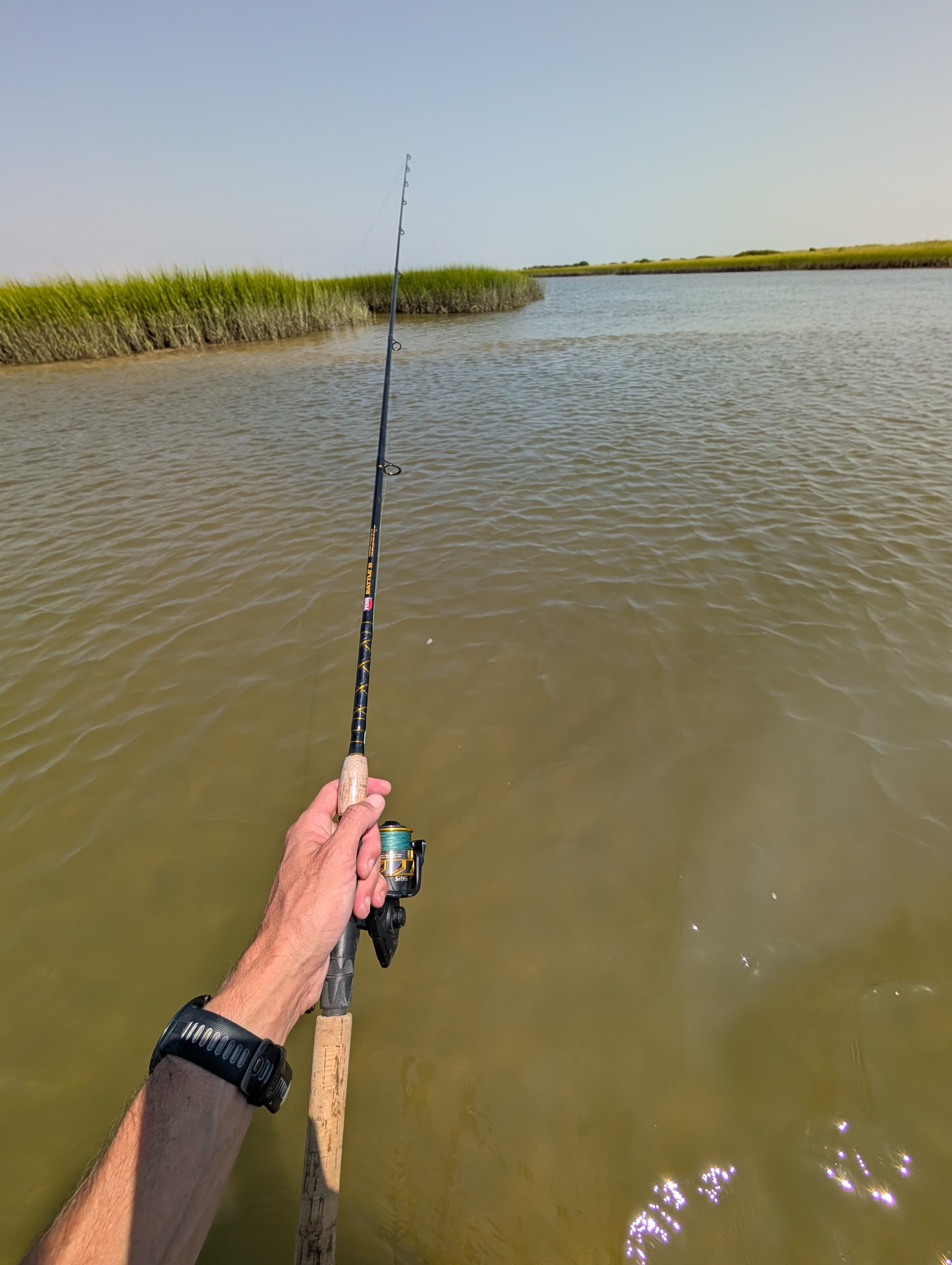 Masonboro Spot Fishing 2 redfish charter photo