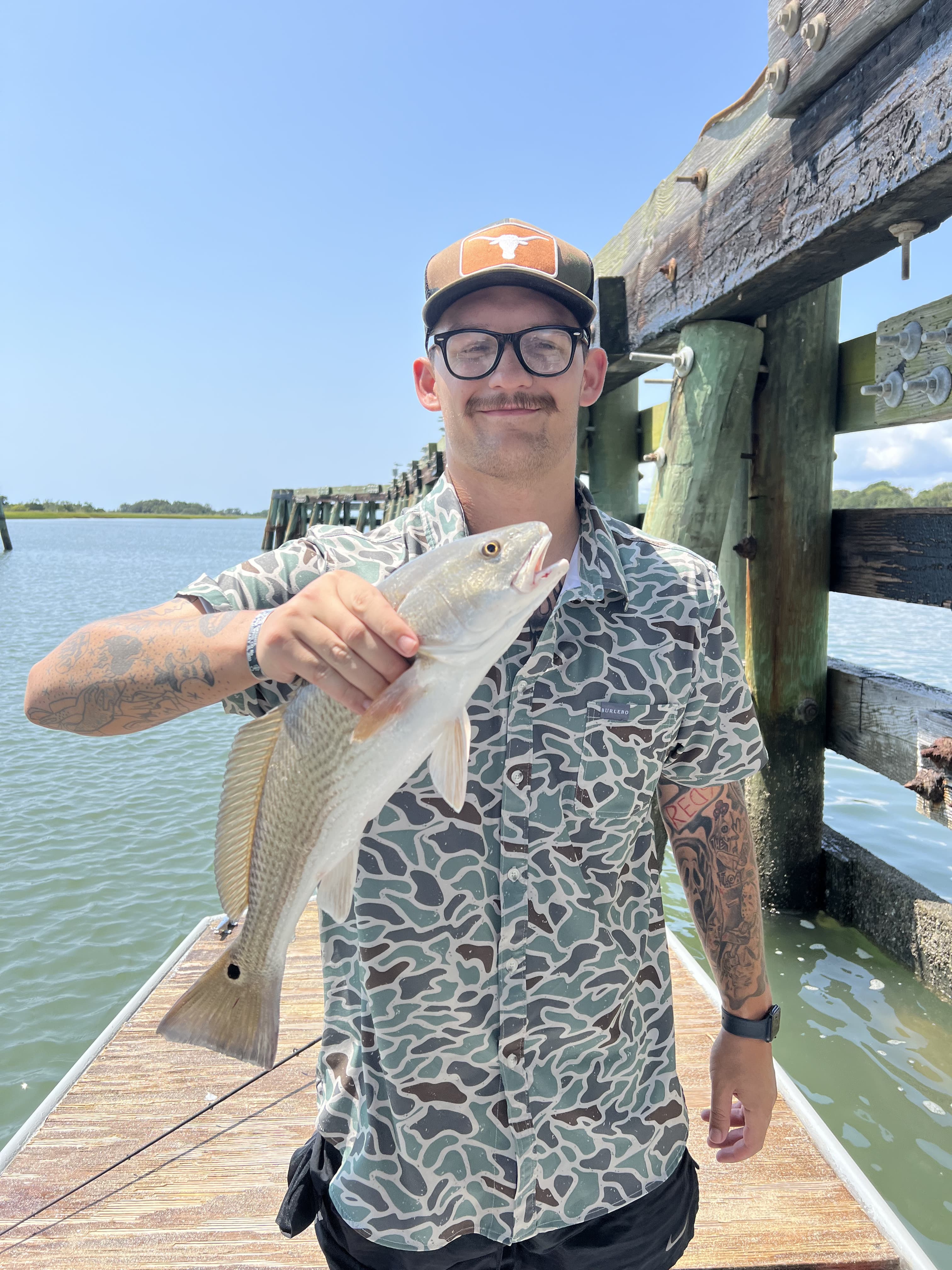 Miller Figure Eight Bridge Catch redfish charter photo